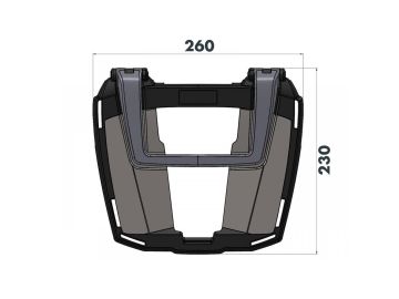 Soporte baúl moto Easyrack...