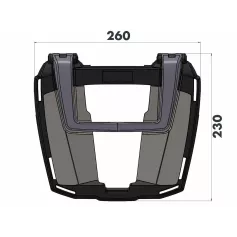 Soporte Baúl Moto Easyrack para Suzuki V-Strom 800 (2024) - Resistencia y Estilo