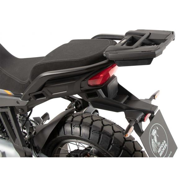 Soporte de Baúl Easyrack Negro para Moto Guzzi Stelvio 2024 - Versatilidad y Estilo