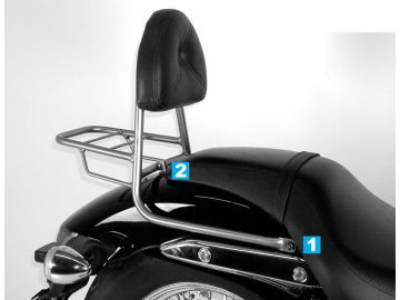 Portaequipaje Sissybar con respaldo para Honda VT 750 Shadow Spirit (2007-2013)