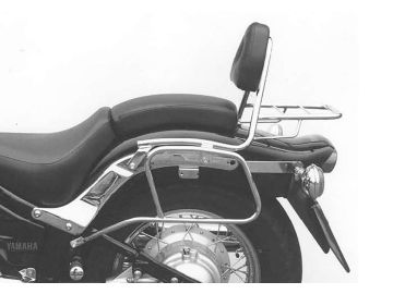 Portaequipaje Sissybar con respaldo para Yamaha XVS 650 Drag Star (1996-2003)