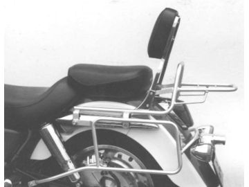 Soporte baúl moto tubular para Honda F6 C Custom (1997-2001)