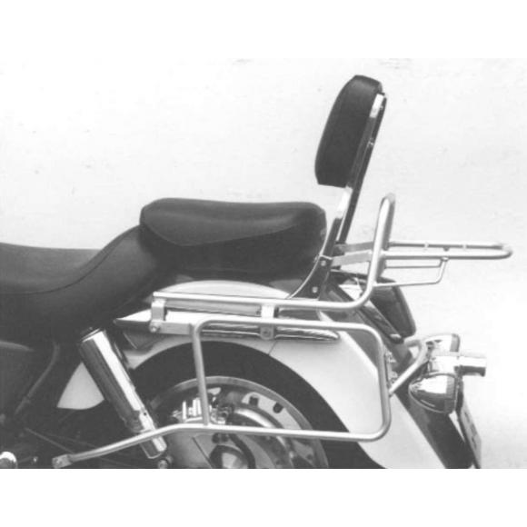 Soporte baúl moto tubular para Honda F6 C Custom (1997-2001)