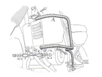 Barras de protección del motor para Honda XL 600 V Transalp (1987-2000)