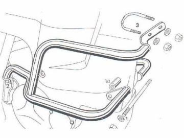 Barras de protección del motor para Suzuki DR BIG 800 (1991-1997)