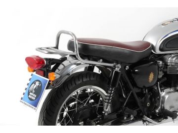 Soporte trasero de tubo en cromo para Kawasaki W 650 (1999-2006) / W 800 (2011-)