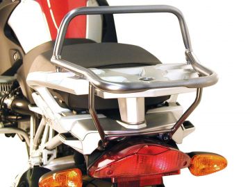 Soporte baúl moto tubular para BMW R 1200 GS - Plata (2004-2012)