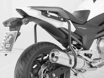 Barras de protección trasera Autoescuela para Honda NC 700 S (-2013) / NC 750 S / DCT (2012-2021)