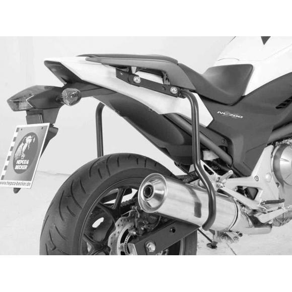 Barras de protección trasera Autoescuela para Honda NC 700 S (-2013) / NC 750 S / DCT (2012-2021)