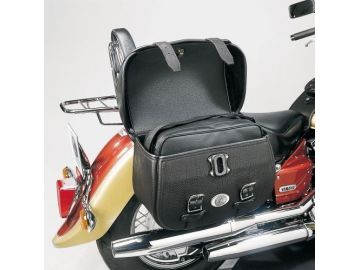 Alforjas de cuero Liberty Big para soporte de alforjas