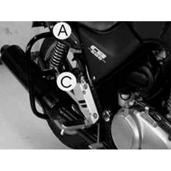 Barras de protección trasera Autoescuela para Honda CB 500 / S (1993-1997)