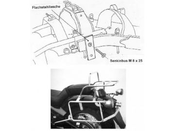 Portaequipaje completo para Honda VT 600 C (1988-2000)