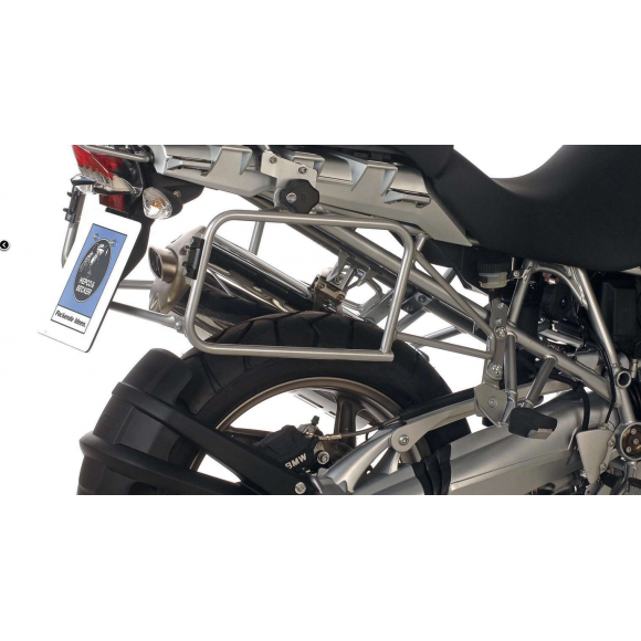 Portamaletas moto con Sistema Lock-it para BMW R 1200 GS (2004-2007) - Plata