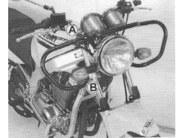 Protecciones de manillar Autoescuela para Suzuki GSF 650 N Bandit (2009-2011)