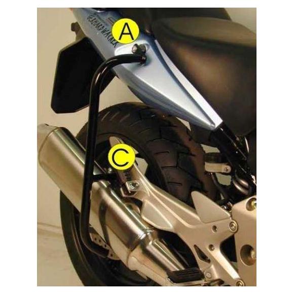 Barras de protección trasera Autoescuela para Honda CBF 600 (2004-2007)