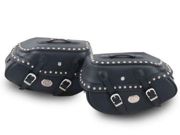 Alforjas de cuero Buffalo Custom para soporte C-Bow