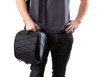 Bolsa trasera moto Street para portaequipajes deportivos y mini portaequipajes