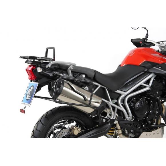 Portamaletas moto con Sistema Lock-it para Triumph Tiger 800 / XC (2010-2014)