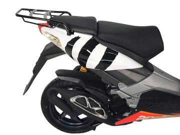 Soporte baúl moto tubular para Aprilia SR 50 R/Factory (2005-)