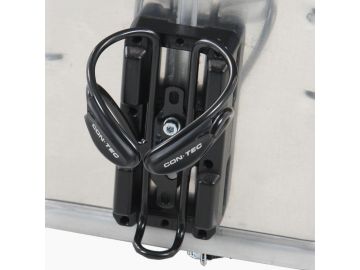 Soporte para botellas en maletas de aluminio
