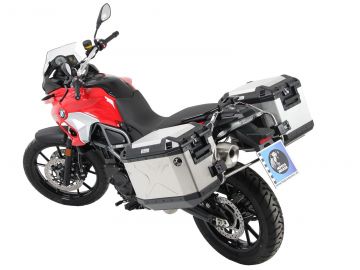 Sistema de maletas Xplorer Cutout BMW F 800 GS (2008-2018) - Plata