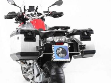 Sistema de maletas Xplorer Cutout para BMW R 1200 GS LC Adventure (2014-2018) - Plata