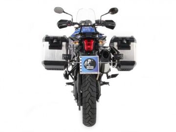 Sistema de maletas Xplorer Cutout para Tiger 800 XC / XCX / XCA (-2019) - Plata