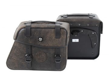 Alforjas de cuero Rugged...