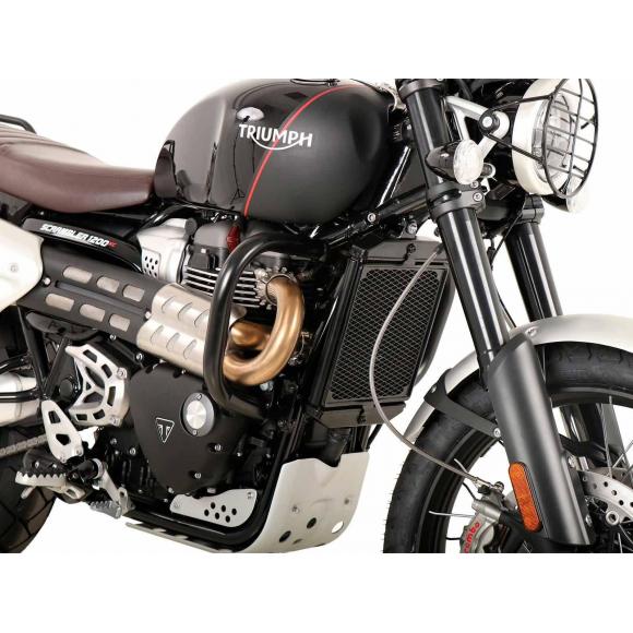 Barras de proteccion del motor  Negro para Triumph Scrambler 1200 XC (2019-)