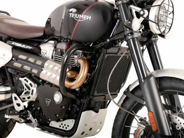 Barras de proteccion del motor  Negro para Triumph Scrambler 1200 XE (2019-)