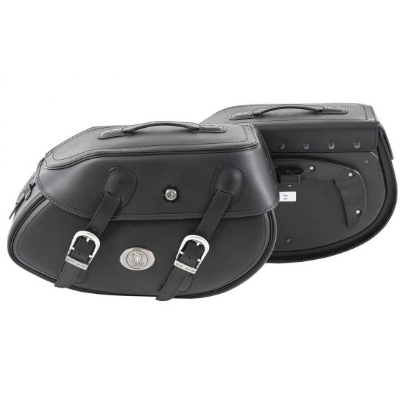 Bolsas de cueron Buffalo Big C-Bow Negro