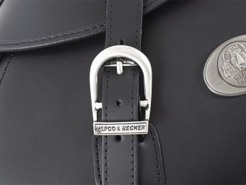 Bolsas de cueron Buffalo Big C-Bow Negro