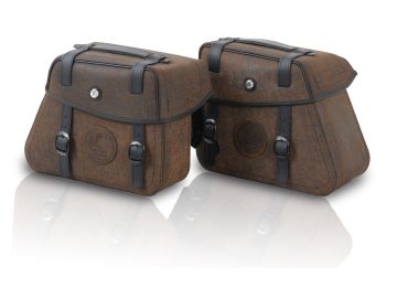 Bolsas de cueron Rugged Cutout Negro