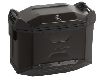 Maleta lateral Alu-Koffer Xceed Jet Negro izquierda