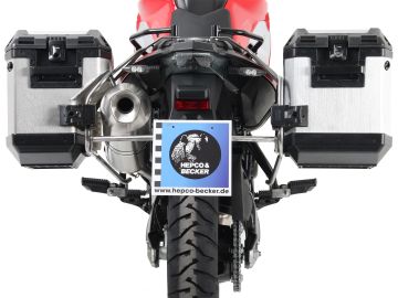 Portamaletas lateral en acero inoxidable  Acero inoxidable para BMW F 700 GS (2012-2017)