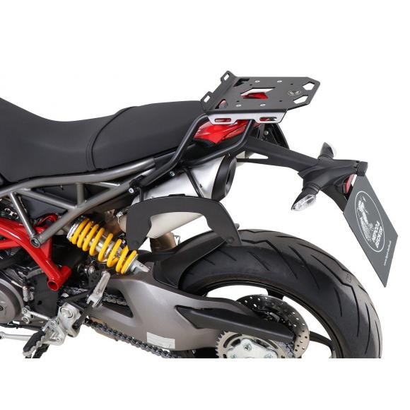 Soporte C-Bow para bolsas de cuero Negro para Ducati Hypermotard 950/SP (2019-)