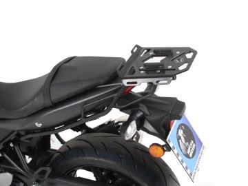 Soporte para baul trasero minirack Negro para Suzuki SV 650 X (2018-)