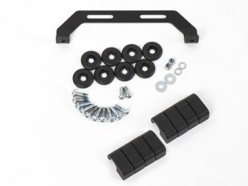 Kit de montaje para placas de sujeción universales Xtravel Basic a los portamaletas Cutout de Hepco-Becker