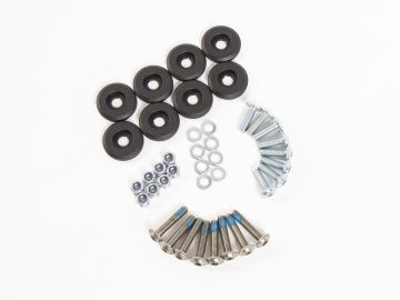Kit de montaje para placas de sujeción universales Xtravel Basic a los portamaletas de SW-Motech Evo / Pro