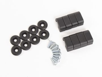 Kit de montaje para placas de sujeción universales Xtravel Basic a los portamaletas de Touratech