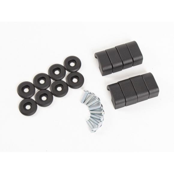Kit de montaje para placas de sujeción universales Xtravel Basic a los portamaletas de Touratech