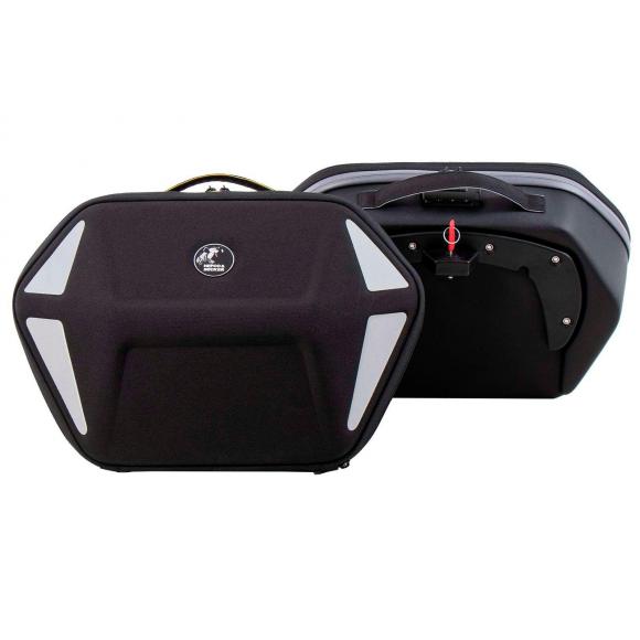 Juego de maletas laterales Royster NEO para portaequipajes lateral C-Bow