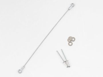 Soporte de tapa de alambre con remaches para maletas laterales/topcase Journey 30/40/42/50/52/orbit/junior Topcase 40/55