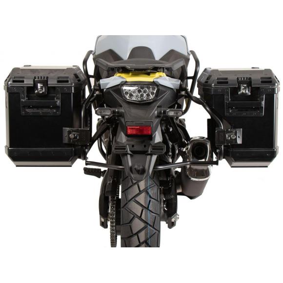 Portamaletas lateral en acero inoxidable  Acero inoxidable para Yamaha Ténéré 700 (2019-)
