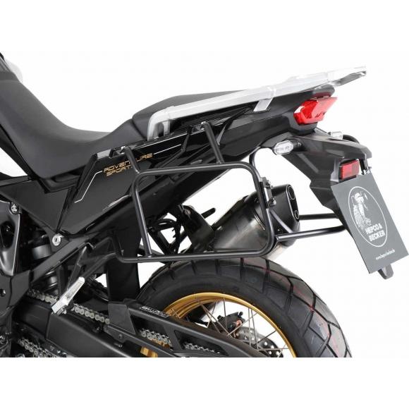 PORTAMALETAS LATERAL ATORNILLADO NEGRO PARA HONDA CRF 1100L AFRICA TWIN (2024-)