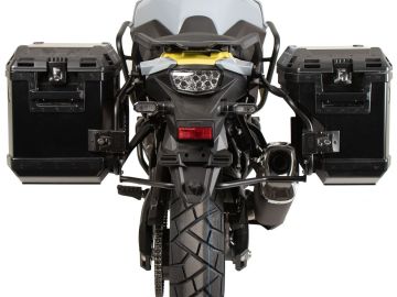 Portamaletas lateral en acero inoxidable  Acero inoxidable para Yamaha Ténéré 700 (2019-)