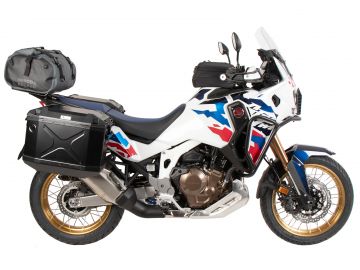 PORTAMALETAS LATERAL ATORNILLADO NEGRO PARA HONDA CRF 1100L AFRICA TWIN ADVENTURE SPORTS (2024-)