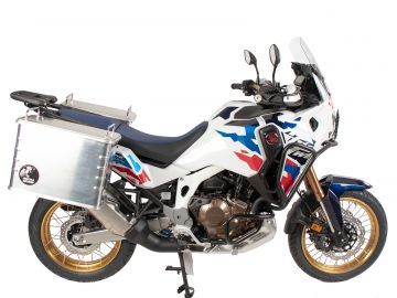 PORTAMALETAS LATERAL ATORNILLADO NEGRO PARA HONDA CRF 1100L AFRICA TWIN ADVENTURE SPORTS (2024-)