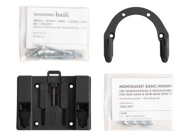 Anillo de depósito BASIC incl. unidad de cierre de bolsa de depósito para Triumph Tiger 900 Rally Pro (2024-)