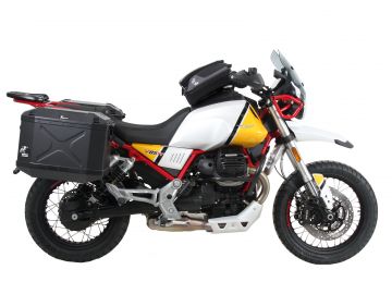 Anillo de depósito Basic incl. Unidad de cierre de bolsa de depósito para moto Guzzi V 85 TT (2019-2023)